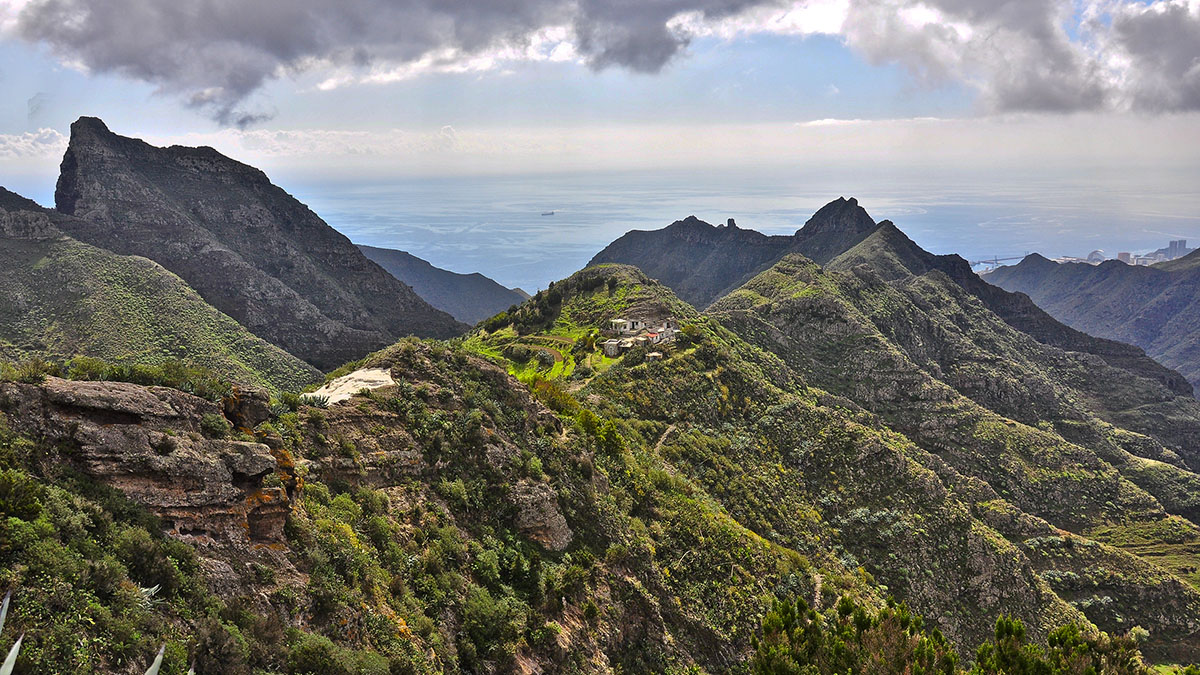Blick nach Santa Cruz